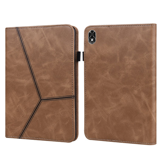 Solid Color Embossed Striped Leather Case, For Lenovo Legion Y700, For Lenovo Tab M10 10.1 inch, For Lenovo Tab P11 2020 11 inch, For Lenovo Tab M10 HD Gen 2