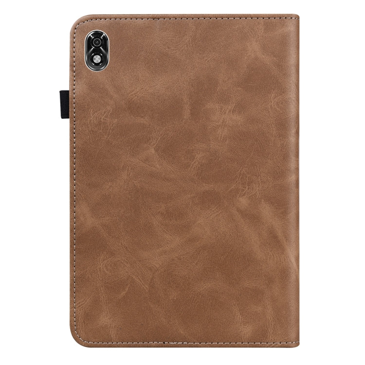 Solid Color Embossed Striped Leather Case, For Lenovo Legion Y700, For Lenovo Tab M10 10.1 inch, For Lenovo Tab P11 2020 11 inch, For Lenovo Tab M10 HD Gen 2