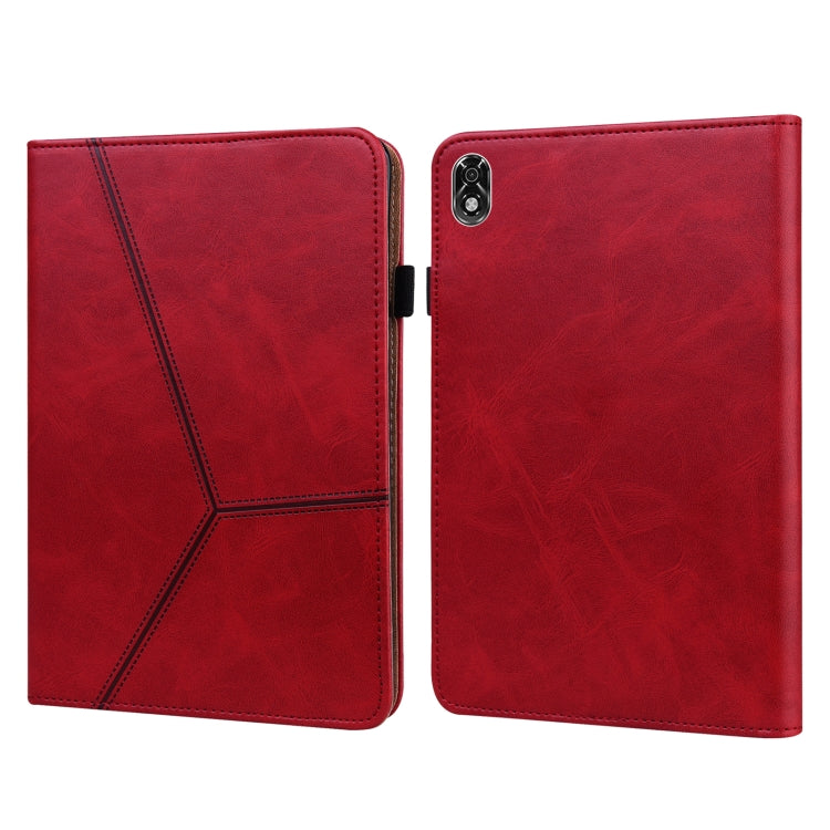 Solid Color Embossed Striped Leather Case, For Lenovo Legion Y700, For Lenovo Tab M10 10.1 inch, For Lenovo Tab P11 2020 11 inch, For Lenovo Tab M10 HD Gen 2