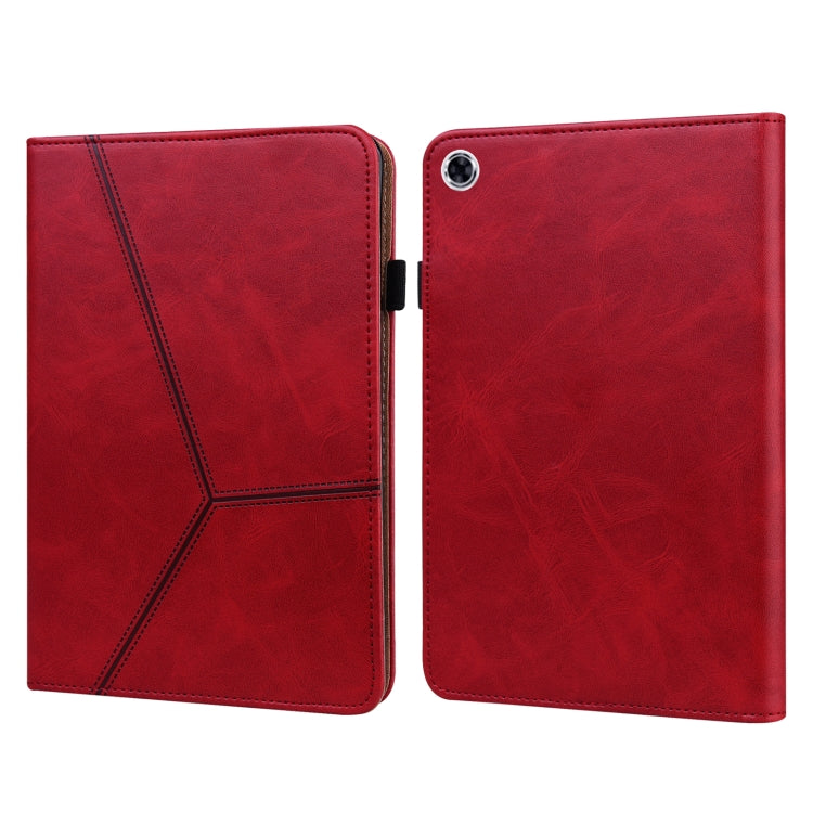 Solid Color Embossed Striped Leather Case, For Lenovo Legion Y700, For Lenovo Tab M10 10.1 inch, For Lenovo Tab P11 2020 11 inch, For Lenovo Tab M10 HD Gen 2