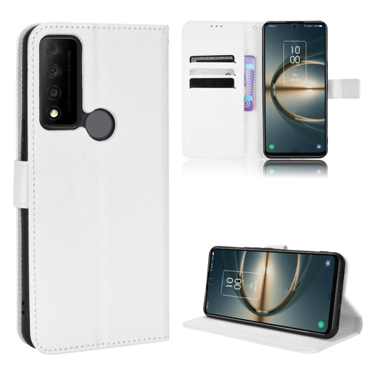 Diamond Texture Leather Phone Case, For TCL 30 XE 5G / 30 V 5G, For vivo Y76 5G, For Wiko Y52, For Wiko Y82, For Doogee S88 Pro / S88 Plus