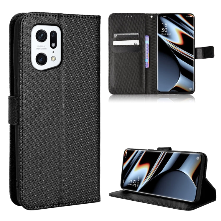 Diamond Texture Leather Phone Case