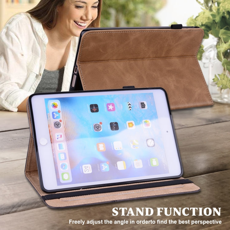 Solid Color Embossed Striped Smart Leather Case, For iPad 10.2 2019 / Pro 10.5 inch, For iPad 5 / 6 / 7 / 8 2017, For iPad Air 2022 / Air 2020 10.9, For iPad mini 5 / 4 / 3 / 2 / 1