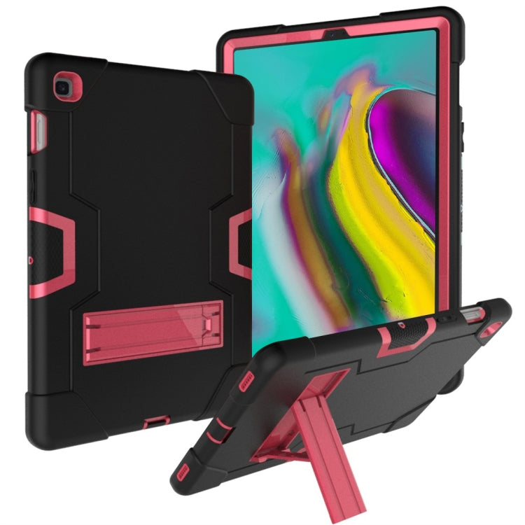 Contrast Color Silicone + PC Combination Case with Holder, For Galaxy Tab S5e T720, For iPad 10.2