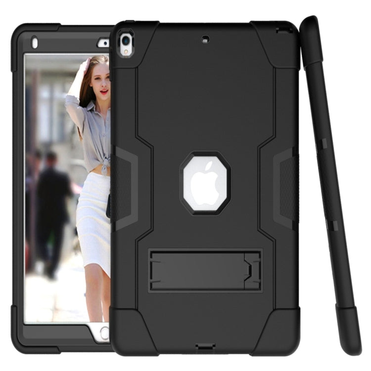 Contrast Color Silicone + PC Combination Case with Holder, For iPad 10.5, For iPad Mini 5 / 4