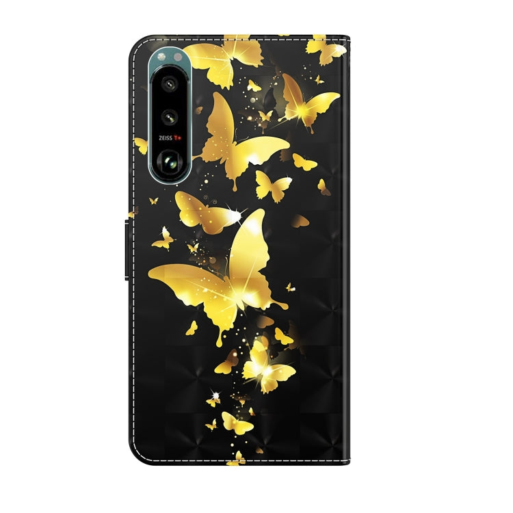 3D Painting Pattern TPU + PU Leather Phone Case