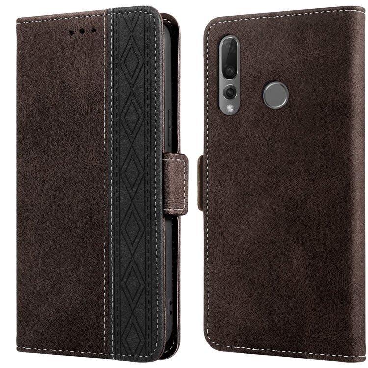 Stitching Side-Magnetic RFID Leather Phone Case, For Google Pixel 6, For Sony Xperia 10 III, For Huawei P smart Z