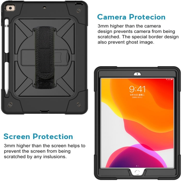 Contrast Color Silicone + PC Combination Case with Holder, For iPad 10.2, For iPad Mini 5 / 4