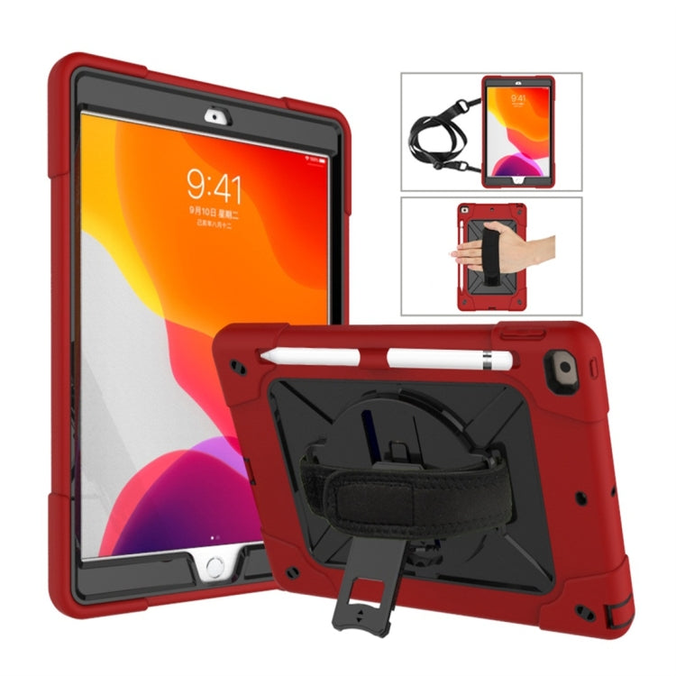 Contrast Color Silicone + PC Combination Case with Holder, For iPad 10.2, For iPad Mini 5 / 4