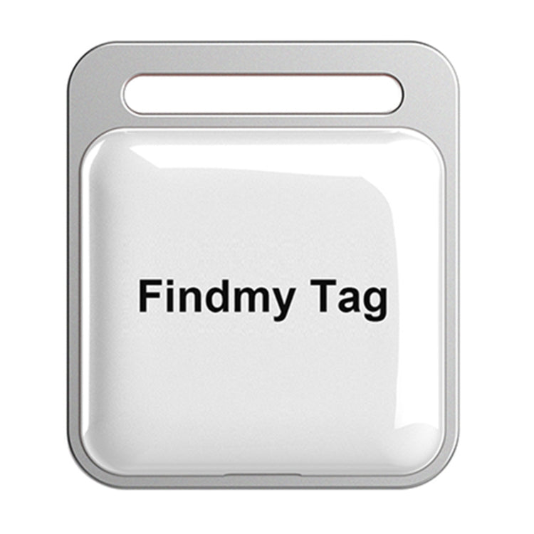 Findmy Tag Square Smart Bluetooth Anti- lost Alarm Locator Tracker, Square (White), Square (Black)