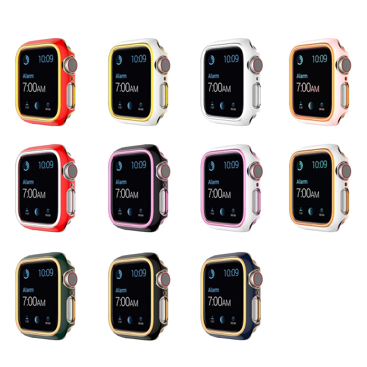 Two-color Electroplating PC Watch Case For Apple Watch Series