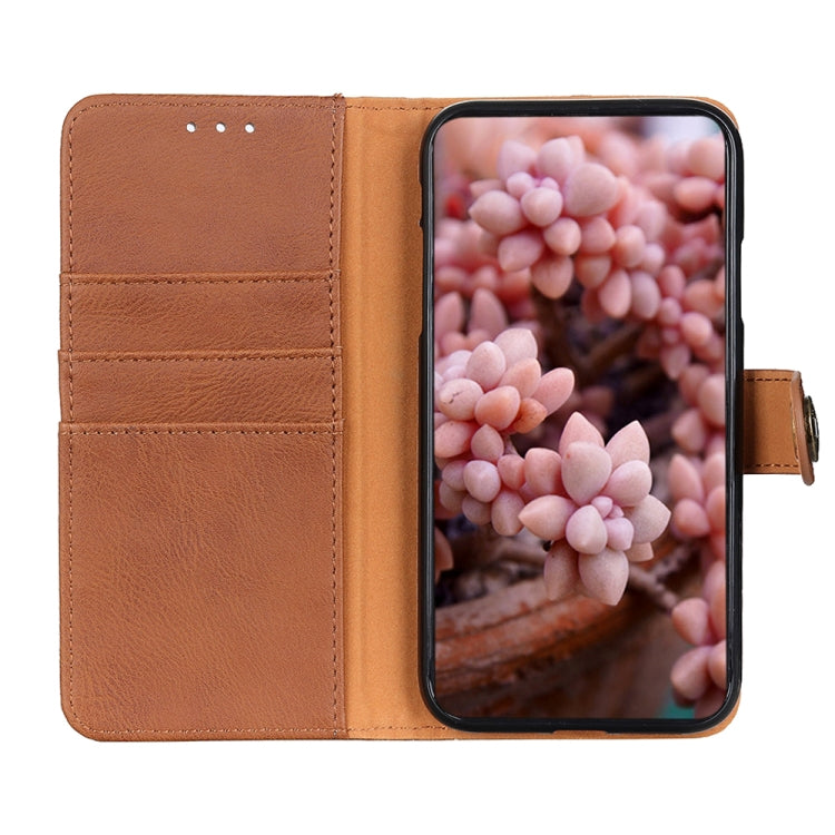 KHAZNEH Cowhide Texture Horizontal Flip Leather Phone Case, For Realme C31, For Realme GT Neo3, For Sony Xperia 10 IV, For Sony Xperia 1 IV, For vivo Y75 5G / Y55 5G, For Xiaomi Redmi Note 11E