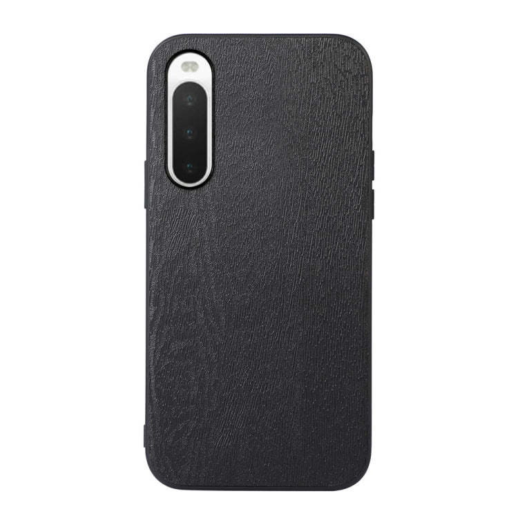 Wood Texture PU Phone Case, For Sony Xperia 10 IV
