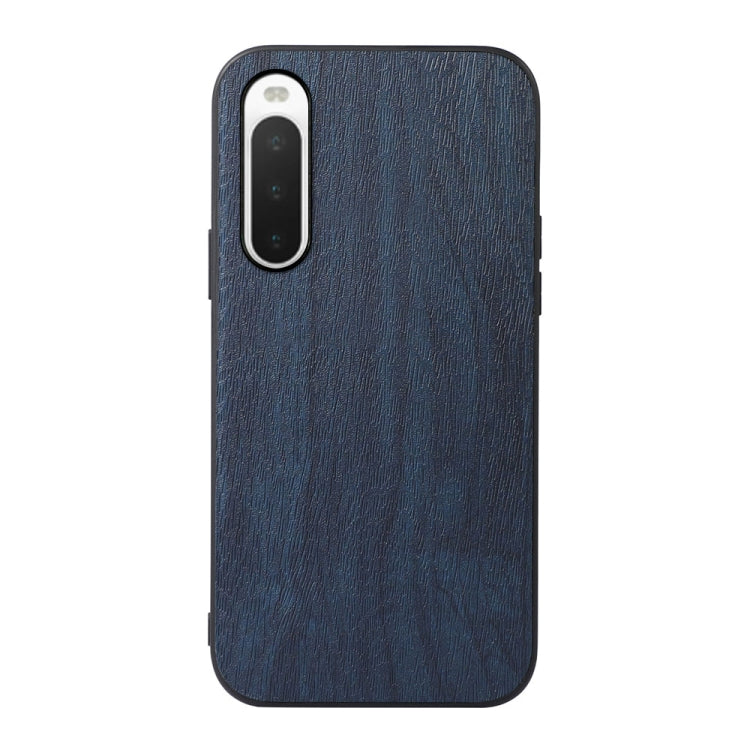 Wood Texture PU Phone Case, For Sony Xperia 10 IV