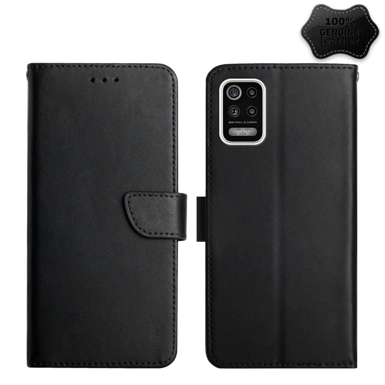 Genuine Leather Fingerprint-proof Flip Phone Case, For LG K22, For LG K42, For LG K52, For LG Velvet 2 Pro