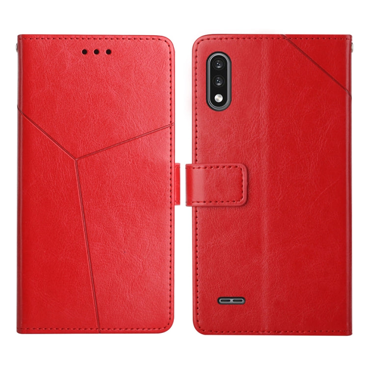 Y Stitching Horizontal Flip Leather Phone Case, For LG K22, For LG K42, For LG K52 / K62, For LG Velvet 2 Pro