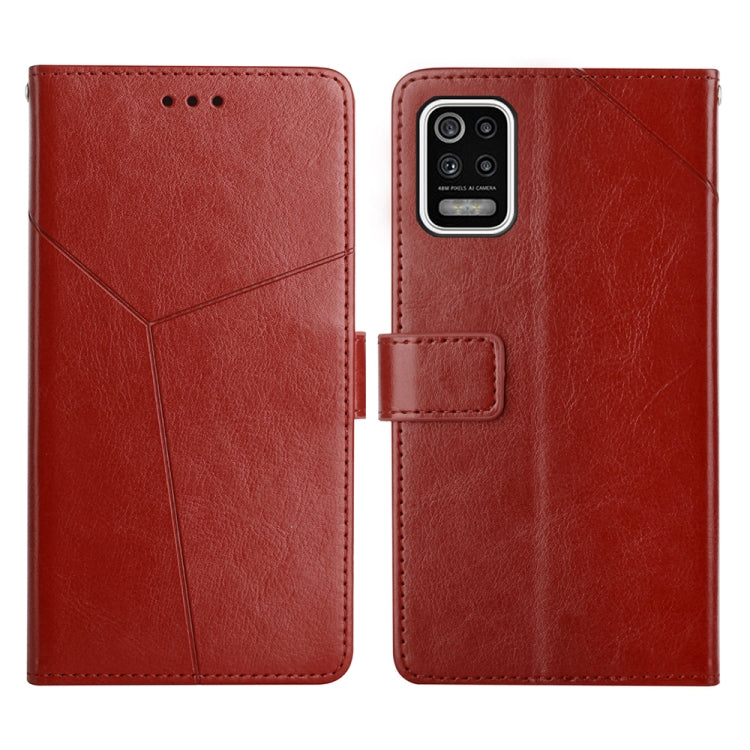 Y Stitching Horizontal Flip Leather Phone Case, For LG K22, For LG K42, For LG K52 / K62, For LG Velvet 2 Pro