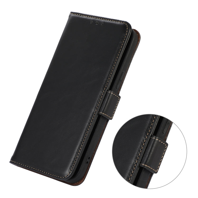 Crazy Horse Top Layer Cowhide Leather Phone Case, For Sony Xperia 1 IV, For Sony Xperia 10 IV