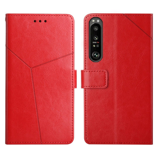 Y Stitching Horizontal Flip Leather Phone Case, For Sony Xperia 1, For Sony Xperia 10, For Sony Xperia Pro-I