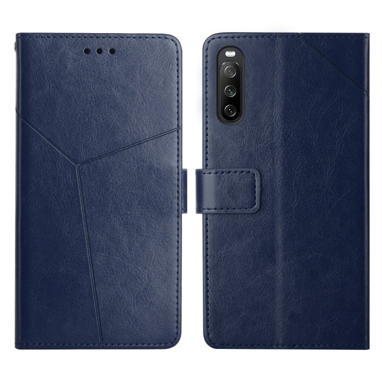 Y Stitching Horizontal Flip Leather Phone Case, For Sony Xperia 1, For Sony Xperia 10, For Sony Xperia Pro-I