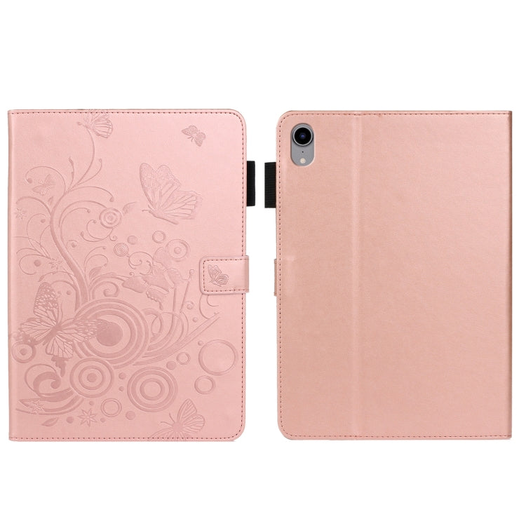 Embossed Butterfly Pattern Smart Leather Tablet Case, For iPad Pro 11 inch 2020 / 2018, For iPad mini 2024 / mini 6