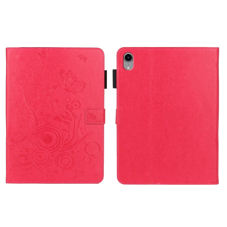 Embossed Butterfly Pattern Smart Leather Tablet Case, For iPad Pro 11 inch 2020 / 2018, For iPad mini 2024 / mini 6