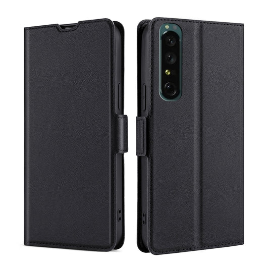 Ultra-thin Voltage Side Buckle Flip Leather Case, For Sony Xperia 1 IV, For Sony Xperia 10 IV, For Sony Xperia ACE III, For ZTE Tempo X / N9137, For ZTE Blabe V30, For Sony Xperia Pro-I, For OnePlus Nord CE 2 5G