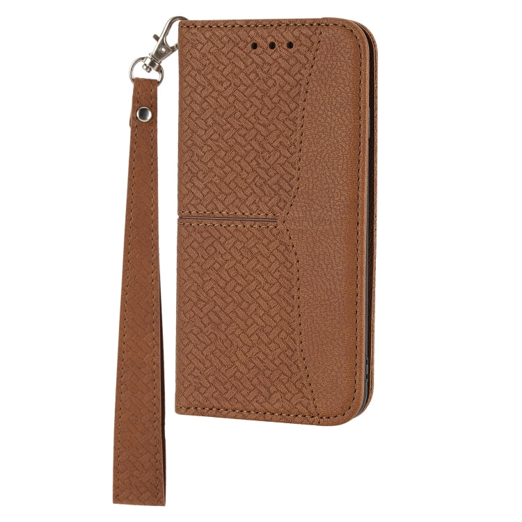 Woven Texture Stitching Magnetic PU Leather Phone Case, For Google Pixel 7, For Nokia G21 / G11, For Google Pixel 7 Pro, For Kyocera Android One S9 / Digno Sanga Edition, For Samsung Galaxy M23 / F23 5G Japanese Version