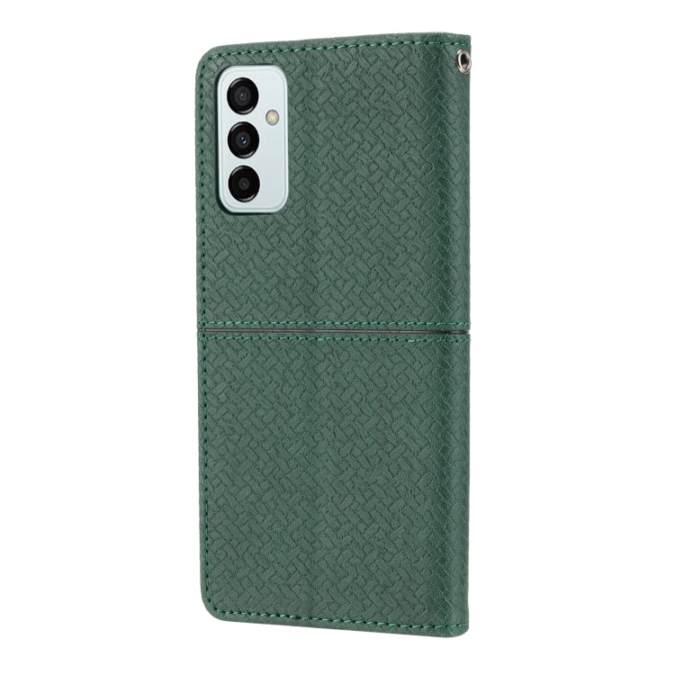 Woven Texture Stitching Magnetic PU Leather Phone Case, For Samsung Galaxy M23 / F23 5G Japanese Version, For OPPO Realme C31 4G Global, For Sony Xperia 10 IV, For Sony Xperia 1 IV