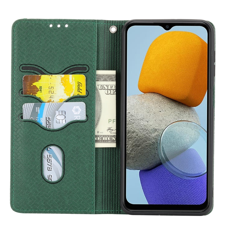 Woven Texture Stitching Magnetic PU Leather Phone Case, For Samsung Galaxy M23 / F23 5G Japanese Version, For OPPO Realme C31 4G Global, For Sony Xperia 10 IV, For Sony Xperia 1 IV