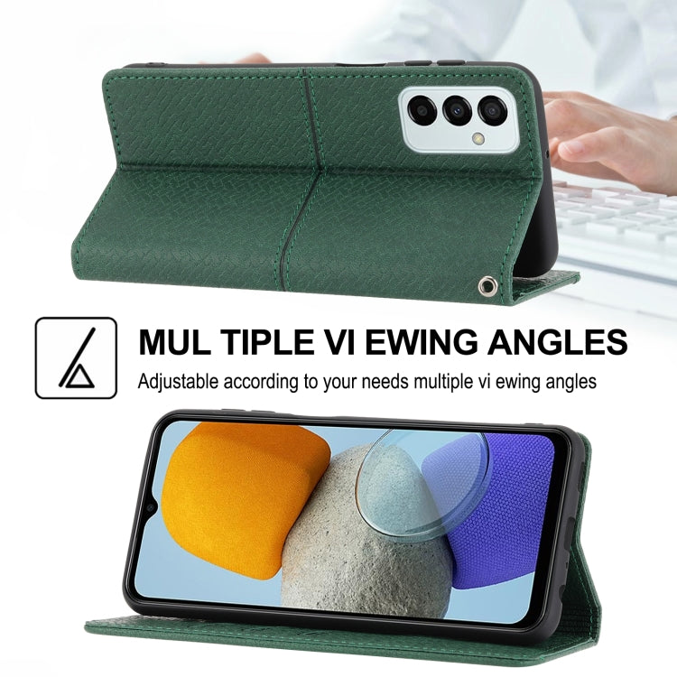 Woven Texture Stitching Magnetic PU Leather Phone Case, For Samsung Galaxy M23 / F23 5G Japanese Version, For OPPO Realme C31 4G Global, For Sony Xperia 10 IV, For Sony Xperia 1 IV