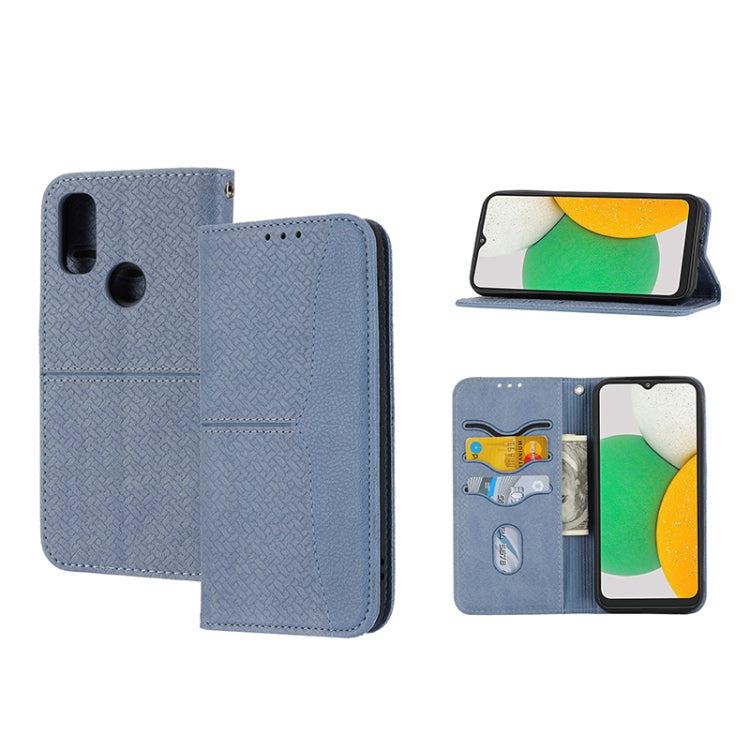 Woven Texture Stitching Magnetic PU Leather Phone Case, For Google Pixel 7, For Nokia G21 / G11, For Google Pixel 7 Pro, For Kyocera Android One S9 / Digno Sanga Edition, For Samsung Galaxy M23 / F23 5G Japanese Version