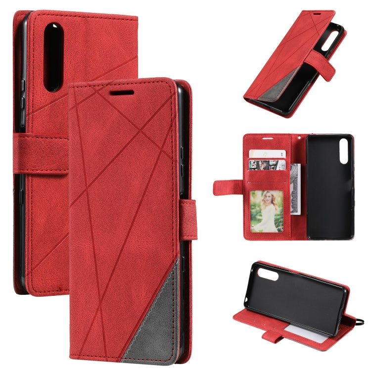 Skin Feel Splicing Leather Phone Case, For Google Pixel 6 Pro, For Google Pixel 6, For Sony Xperia 5 III