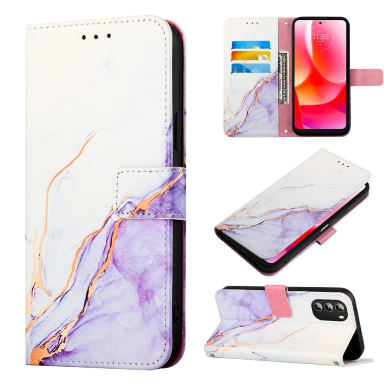 PT003 Marble Pattern Flip Leather Phone Case, For OPPO A57 5G 2022, For OPPO Realme C31 4G, For OPPO Reno7 4G/F21 Pro, For Motorola Moto G 5G 2022, For Sony Xperia 1 IV, For Motorola Moto G52