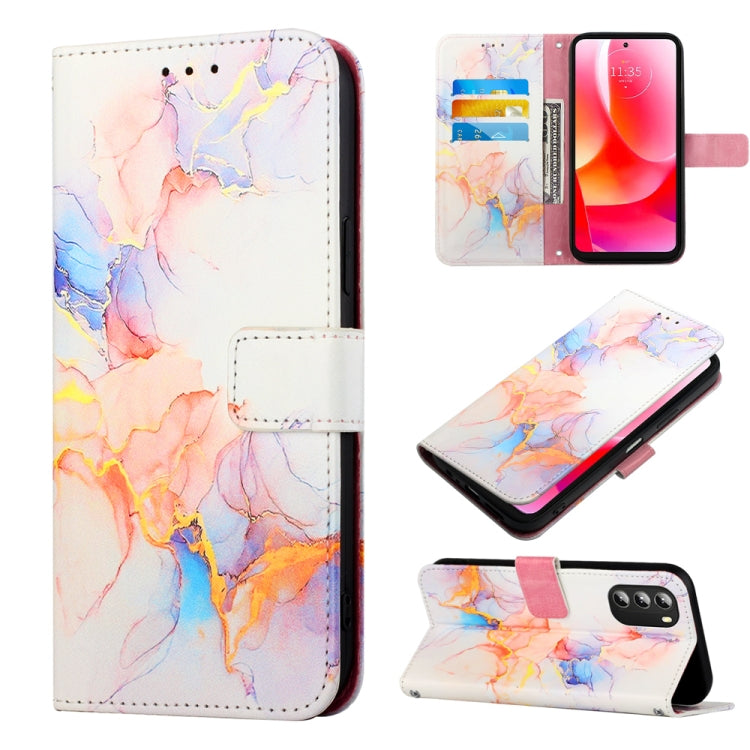 PT003 Marble Pattern Flip Leather Phone Case, For OPPO A57 5G 2022, For OPPO Realme C31 4G, For OPPO Reno7 4G/F21 Pro, For Motorola Moto G 5G 2022, For Sony Xperia 1 IV, For Motorola Moto G52