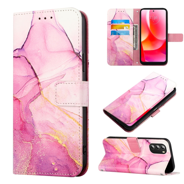 PT003 Marble Pattern Flip Leather Phone Case, For OPPO A57 5G 2022, For OPPO Realme C31 4G, For OPPO Reno7 4G/F21 Pro, For Motorola Moto G 5G 2022, For Sony Xperia 1 IV, For Motorola Moto G52