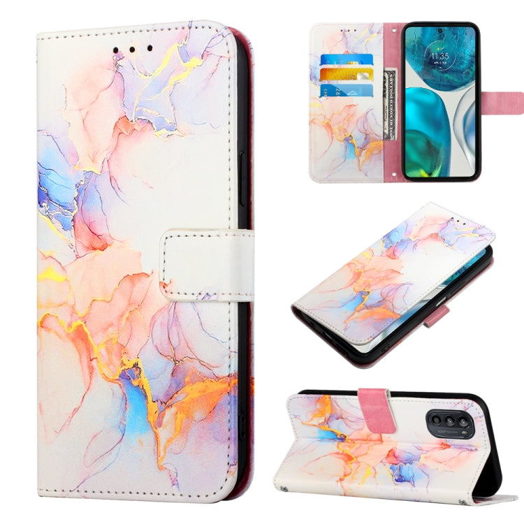 PT003 Marble Pattern Flip Leather Phone Case, For OPPO A57 5G 2022, For OPPO Realme C31 4G, For OPPO Reno7 4G/F21 Pro, For Motorola Moto G 5G 2022, For Sony Xperia 1 IV, For Motorola Moto G52