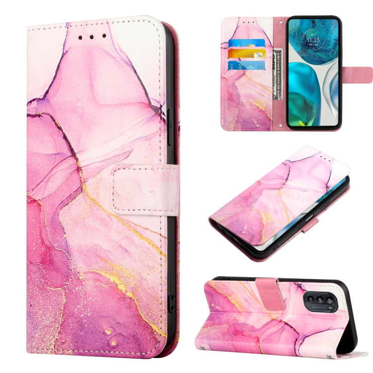 PT003 Marble Pattern Flip Leather Phone Case, For OPPO A57 5G 2022, For OPPO Realme C31 4G, For OPPO Reno7 4G/F21 Pro, For Motorola Moto G 5G 2022, For Sony Xperia 1 IV, For Motorola Moto G52