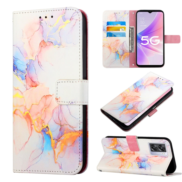 PT003 Marble Pattern Flip Leather Phone Case, For OPPO A57 5G 2022, For OPPO Realme C31 4G, For OPPO Reno7 4G/F21 Pro, For Motorola Moto G 5G 2022, For Sony Xperia 1 IV, For Motorola Moto G52