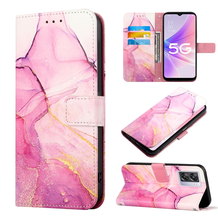 PT003 Marble Pattern Flip Leather Phone Case, For OPPO A57 5G 2022, For OPPO Realme C31 4G, For OPPO Reno7 4G/F21 Pro, For Motorola Moto G 5G 2022, For Sony Xperia 1 IV, For Motorola Moto G52