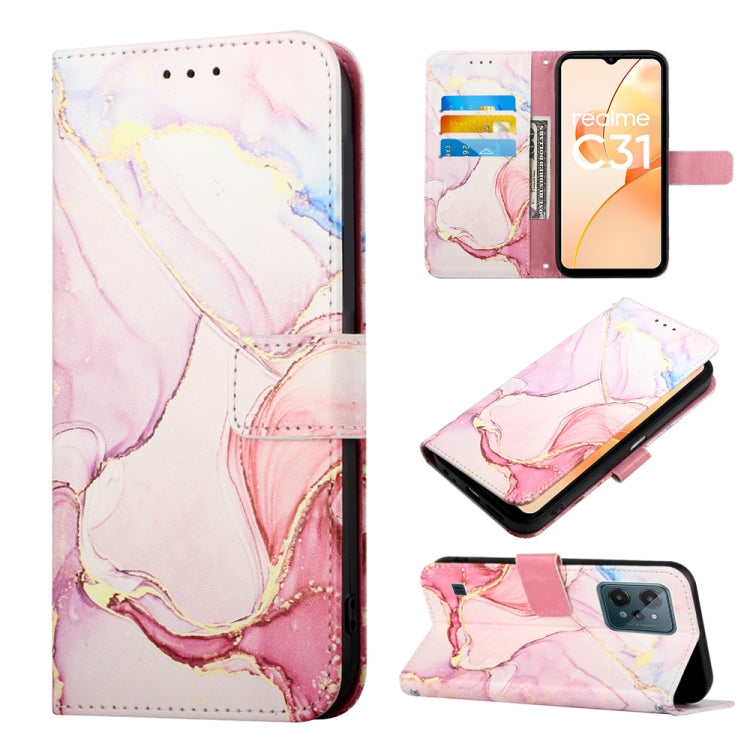 PT003 Marble Pattern Flip Leather Phone Case, For OPPO A57 5G 2022, For OPPO Realme C31 4G, For OPPO Reno7 4G/F21 Pro, For Motorola Moto G 5G 2022, For Sony Xperia 1 IV, For Motorola Moto G52