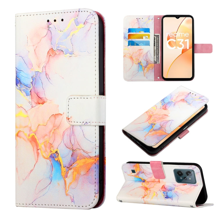 PT003 Marble Pattern Flip Leather Phone Case, For OPPO A57 5G 2022, For OPPO Realme C31 4G, For OPPO Reno7 4G/F21 Pro, For Motorola Moto G 5G 2022, For Sony Xperia 1 IV, For Motorola Moto G52