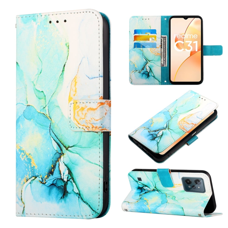 PT003 Marble Pattern Flip Leather Phone Case, For OPPO A57 5G 2022, For OPPO Realme C31 4G, For OPPO Reno7 4G/F21 Pro, For Motorola Moto G 5G 2022, For Sony Xperia 1 IV, For Motorola Moto G52