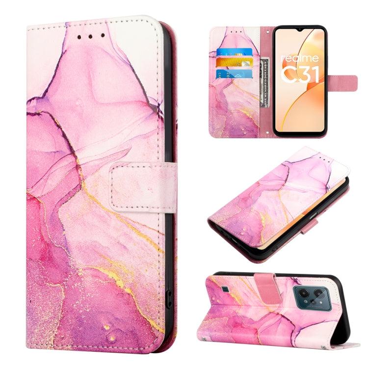 PT003 Marble Pattern Flip Leather Phone Case, For OPPO A57 5G 2022, For OPPO Realme C31 4G, For OPPO Reno7 4G/F21 Pro, For Motorola Moto G 5G 2022, For Sony Xperia 1 IV, For Motorola Moto G52