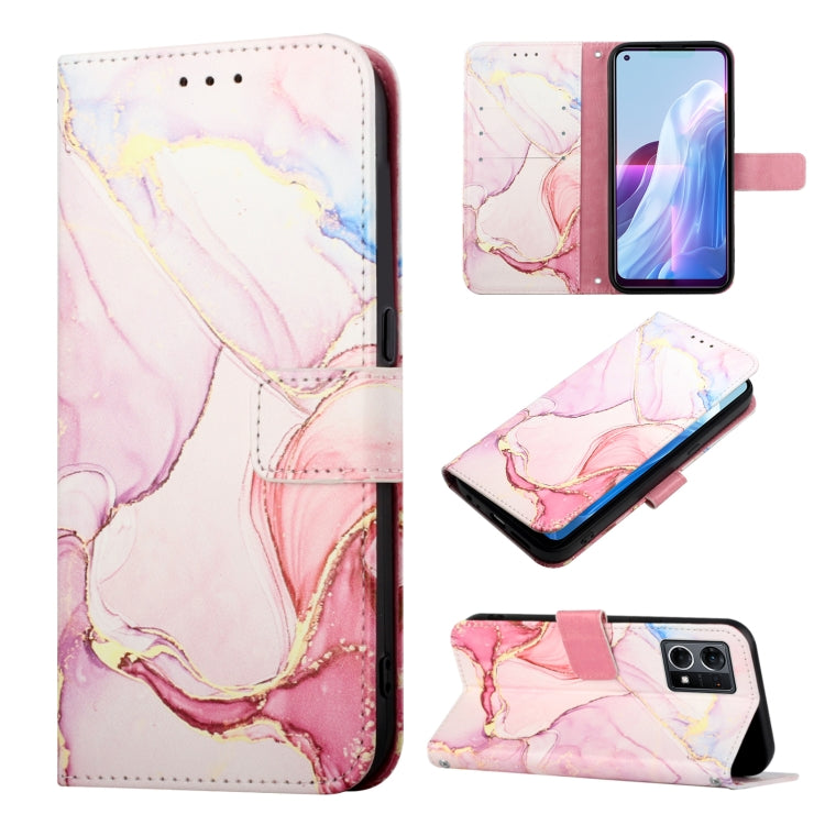 PT003 Marble Pattern Flip Leather Phone Case, For OPPO A57 5G 2022, For OPPO Realme C31 4G, For OPPO Reno7 4G/F21 Pro, For Motorola Moto G 5G 2022, For Sony Xperia 1 IV, For Motorola Moto G52