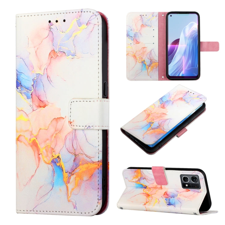 PT003 Marble Pattern Flip Leather Phone Case, For OPPO A57 5G 2022, For OPPO Realme C31 4G, For OPPO Reno7 4G/F21 Pro, For Motorola Moto G 5G 2022, For Sony Xperia 1 IV, For Motorola Moto G52