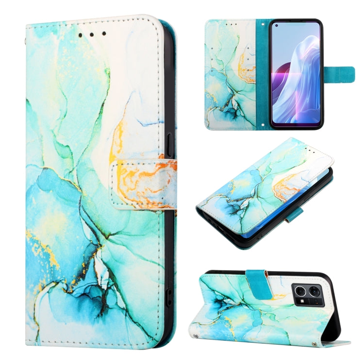 PT003 Marble Pattern Flip Leather Phone Case, For OPPO A57 5G 2022, For OPPO Realme C31 4G, For OPPO Reno7 4G/F21 Pro, For Motorola Moto G 5G 2022, For Sony Xperia 1 IV, For Motorola Moto G52