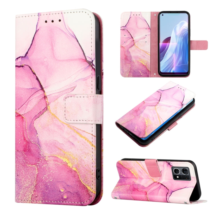 PT003 Marble Pattern Flip Leather Phone Case, For OPPO A57 5G 2022, For OPPO Realme C31 4G, For OPPO Reno7 4G/F21 Pro, For Motorola Moto G 5G 2022, For Sony Xperia 1 IV, For Motorola Moto G52