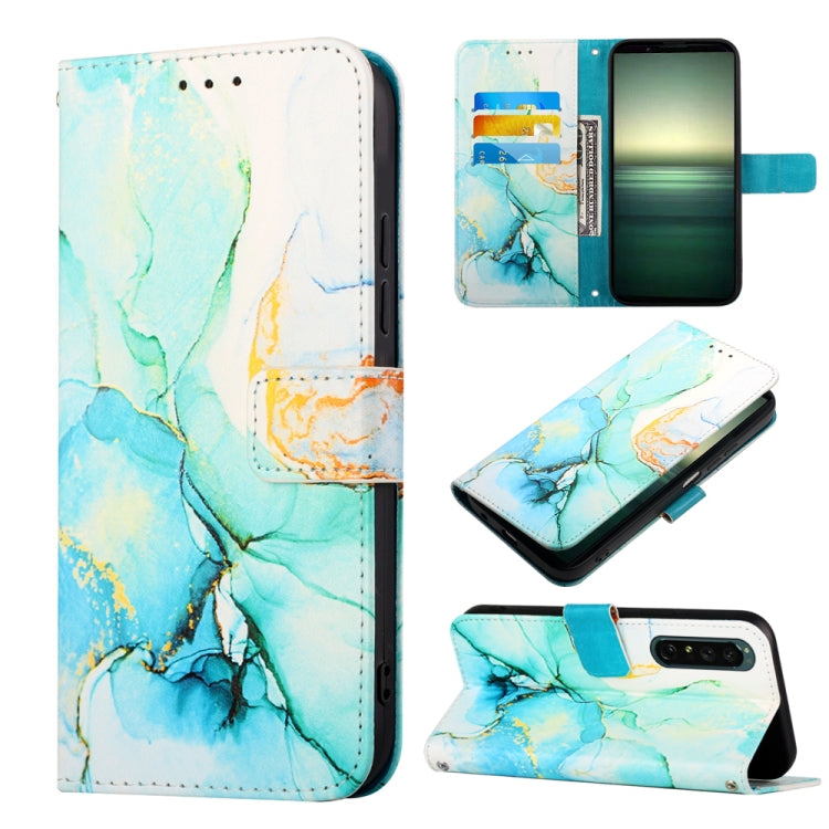 PT003 Marble Pattern Flip Leather Phone Case, For OPPO A57 5G 2022, For OPPO Realme C31 4G, For OPPO Reno7 4G/F21 Pro, For Motorola Moto G 5G 2022, For Sony Xperia 1 IV, For Motorola Moto G52