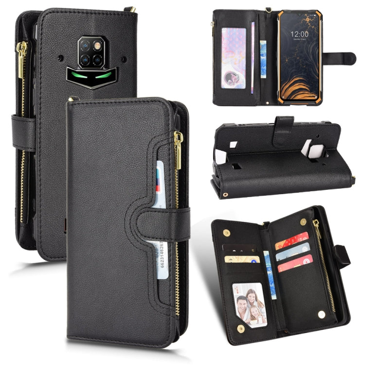 Litchi Texture Zipper Leather Phone Case, For Doogee S86 / S86 Pro, For Doogee S88 Pro / S88 Plus, For Doogee X96 Pro, For Sharp Aquos Zero6 / Aquos Air